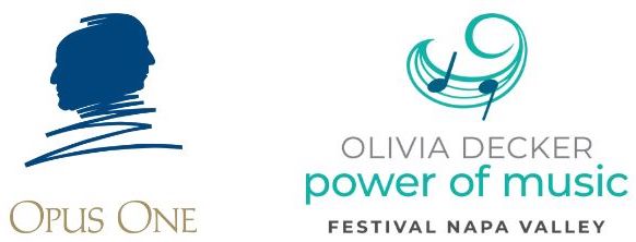 Opus One logo Olivia Decker Power of Music Series logo