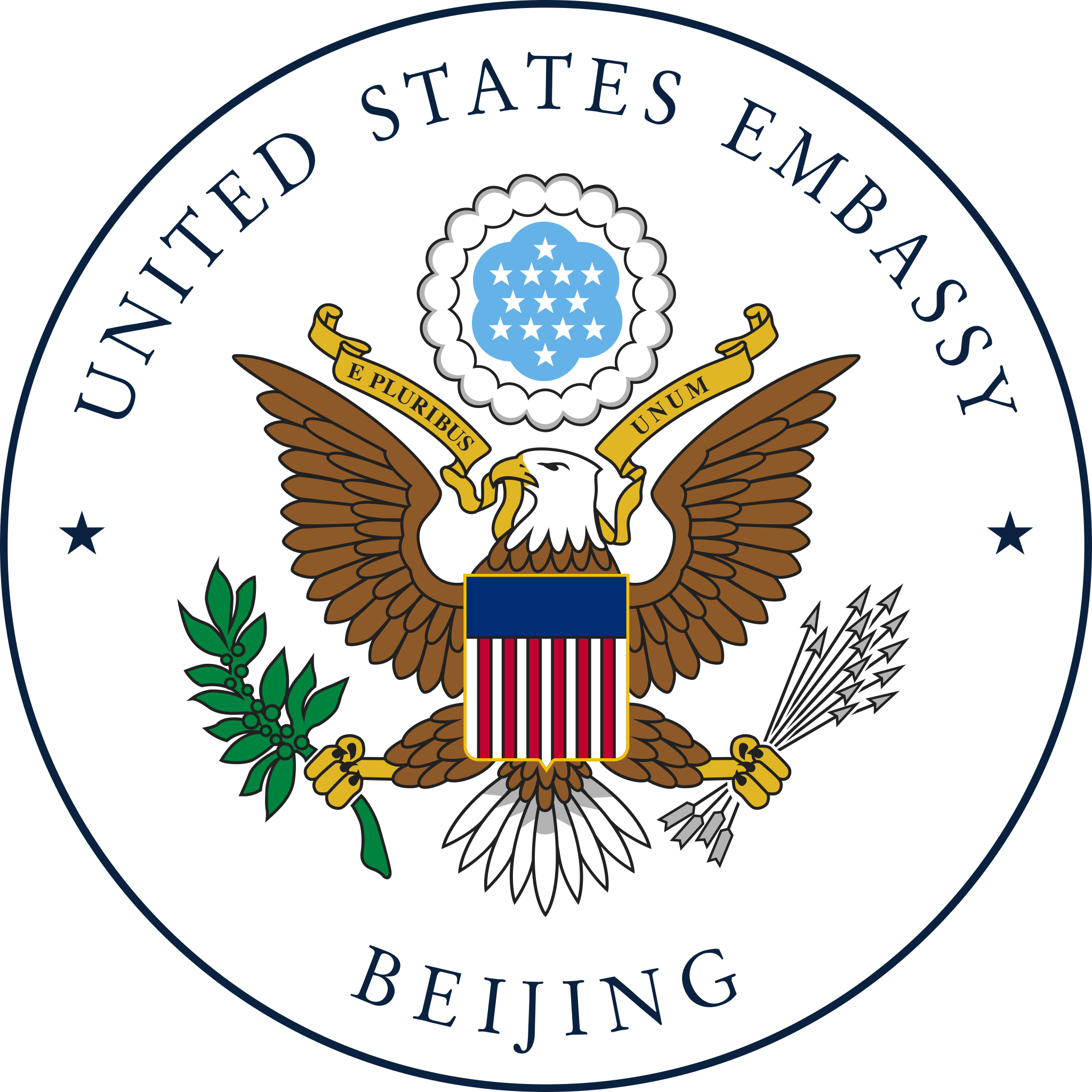 US Embassy Seal Beijing