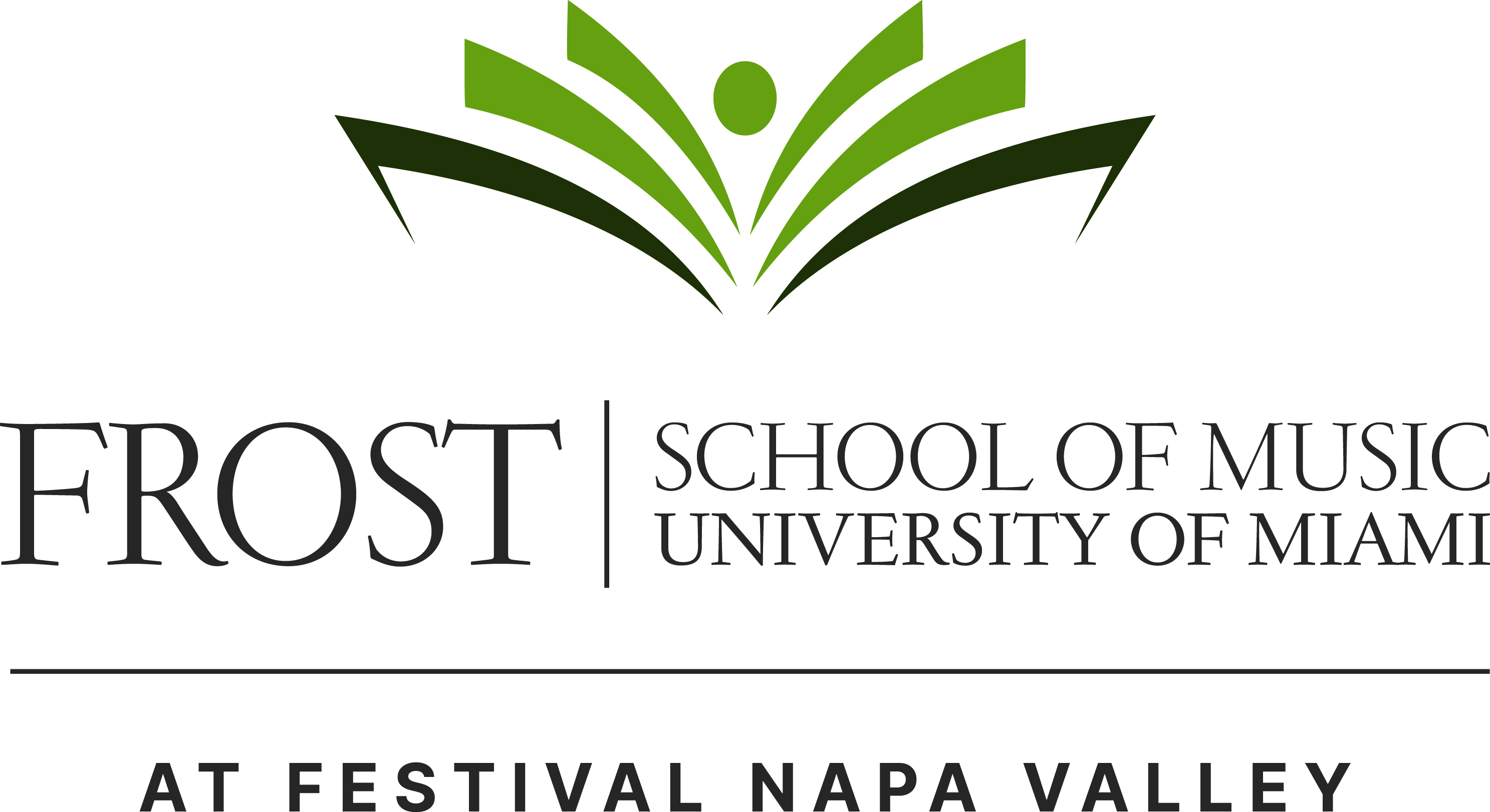 Frost School of Music at Festival Napa Valley logo