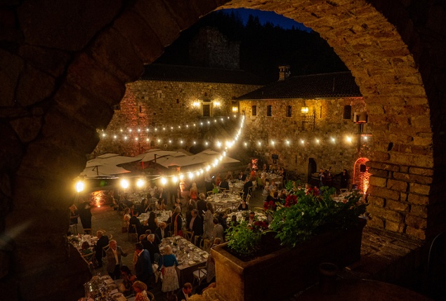 Patron Dinner at Castello di Amorosa