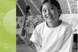 Girl - Percussion - Green - Nemko