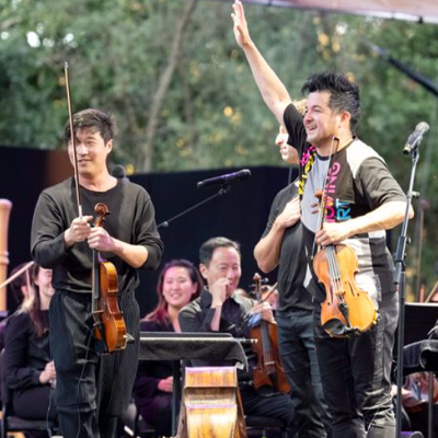 Symphonic Finale with Time for Three at Charles Krug