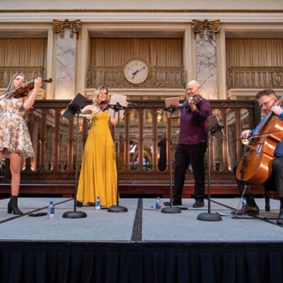 Haute Living: Olivia Decker Power of Music Presents Vitamin String Quartet at Palace Hotel San Francisco