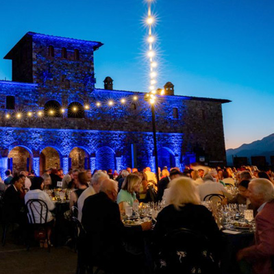 Patron Dinner at Castello di Amorosa