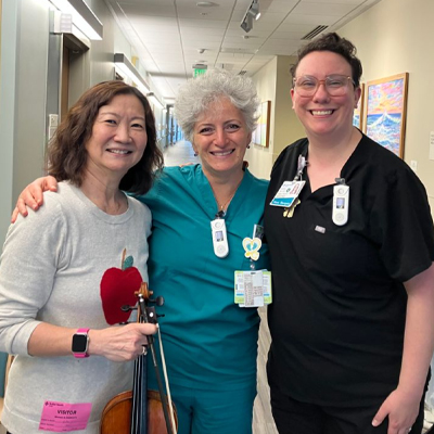 Music as Medicine at CPMC Antepartum Ward with Julie Kim