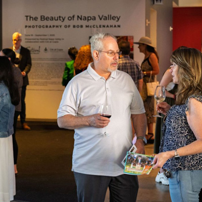 The Beauty of Napa Valley: Photography of Bob McClenahan Reception