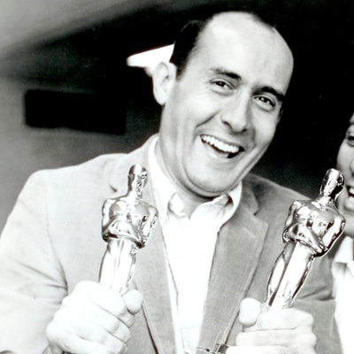 Henry Mancini with Oscar Awards