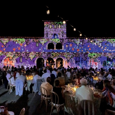 Patron Dinner^ at Castello di Amorosa