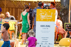 Festival Napa Valley's^Kids Zone at Charles Krug