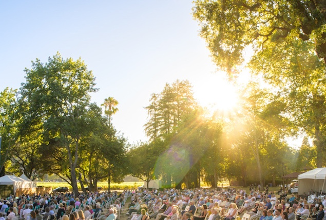 Music in the Vineyards - Napa Valley flyer