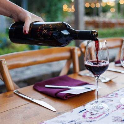 Patron Dinner by Hestan Vineyards at the Culinary Garden at Copia