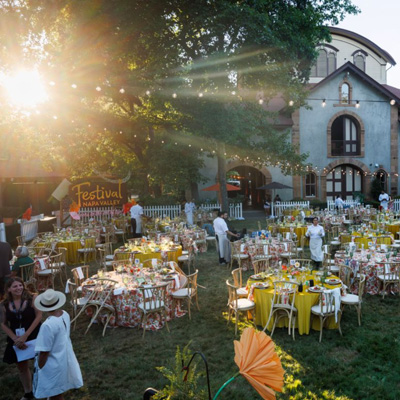 Patron Dinner at Charles Krug