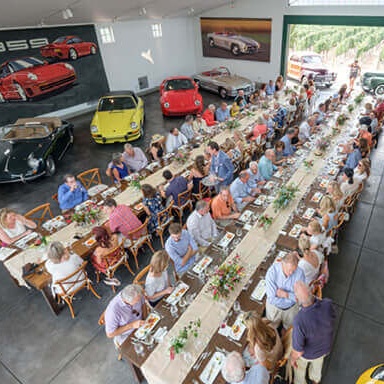 Vintner's Luncheon at The Walther Green Car Barn