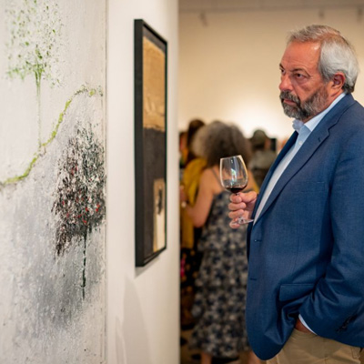 Patron Reception at Serge Sorokko Gallery