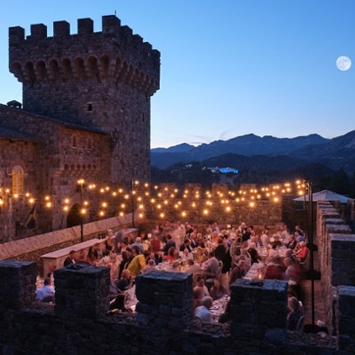 Patron Dinner at Castello di Amorosa