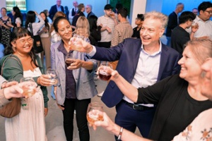 Faculty Toast at CIA at Copia